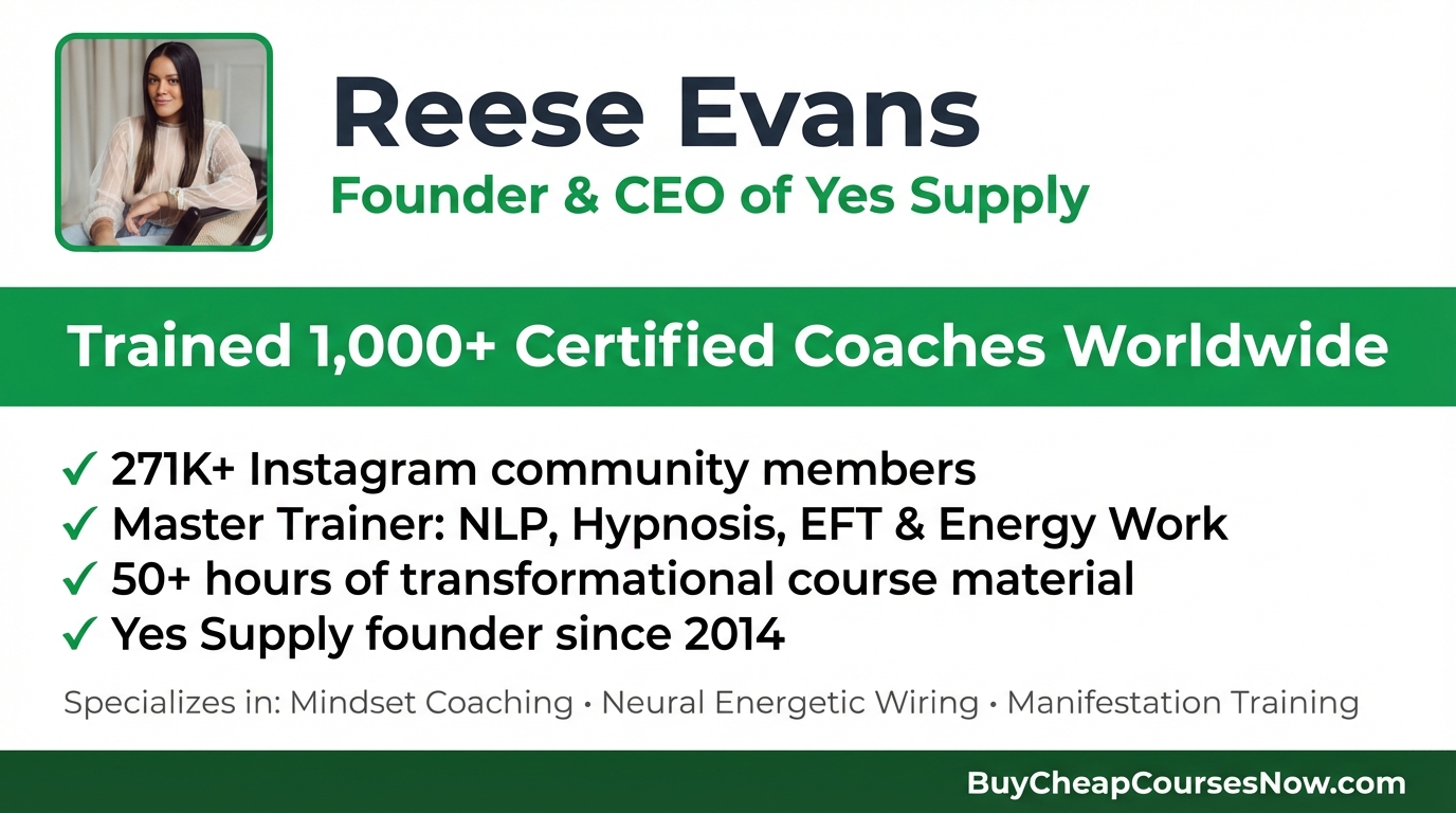 Manifest Money For Good Review (2026): Is Reese Evans' $1,997 Mastermind Worth It?