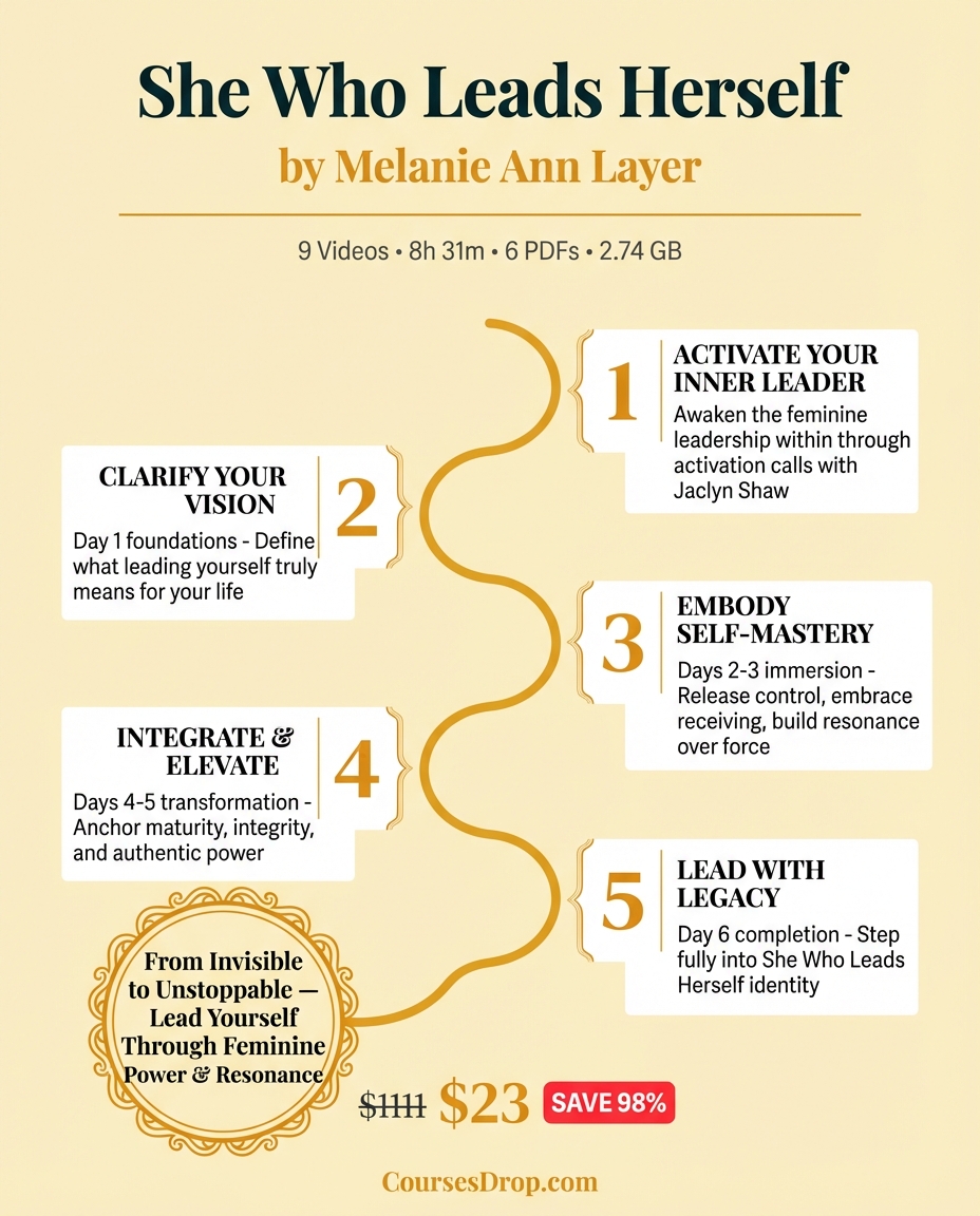 She Who Leads Herself