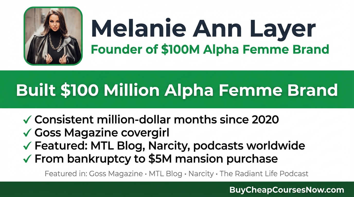 She Who Leads Herself Review (2026): Is Melanie Ann Layer's Inner Game Course Worth $1,111?