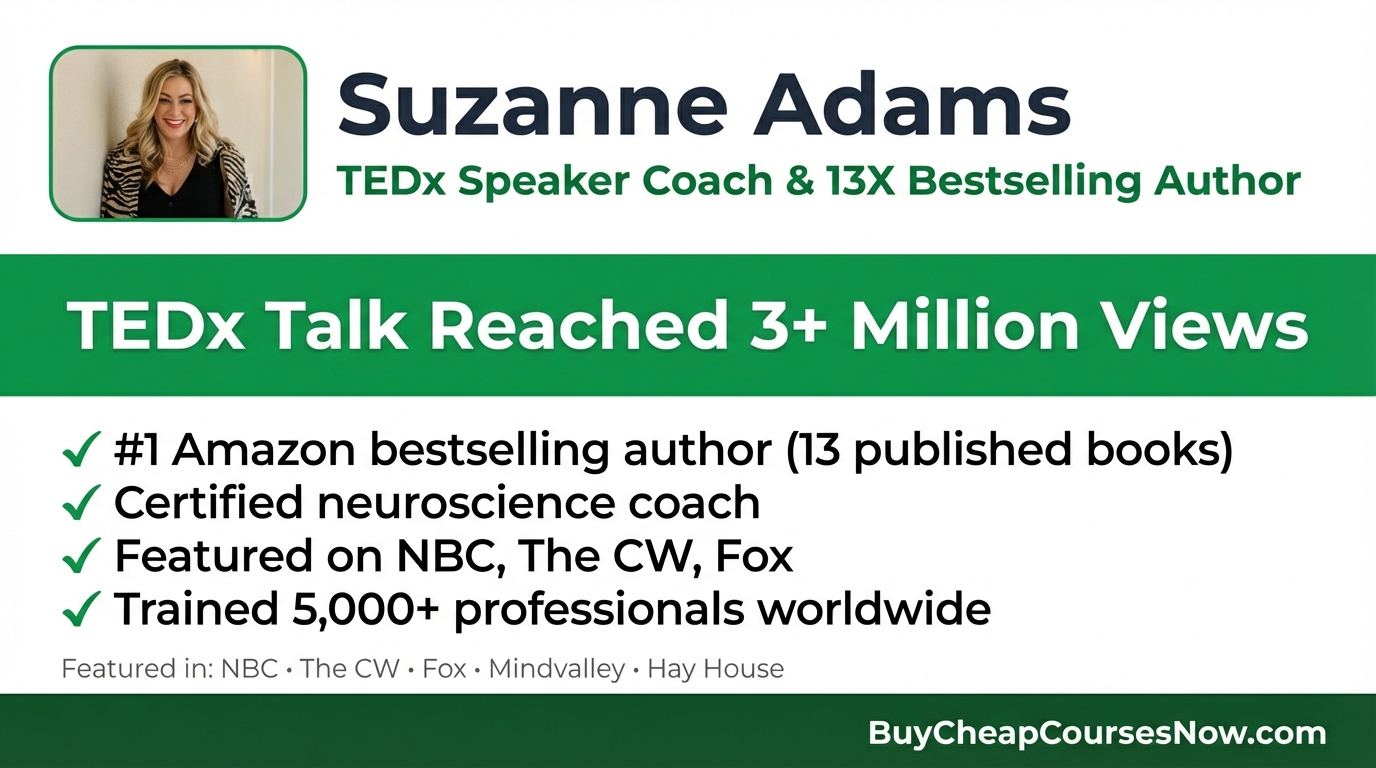 The TEDx Program Review (2026): Is Suzanne Adams' $1,497 TEDx Course Worth It? (Full Breakdown)